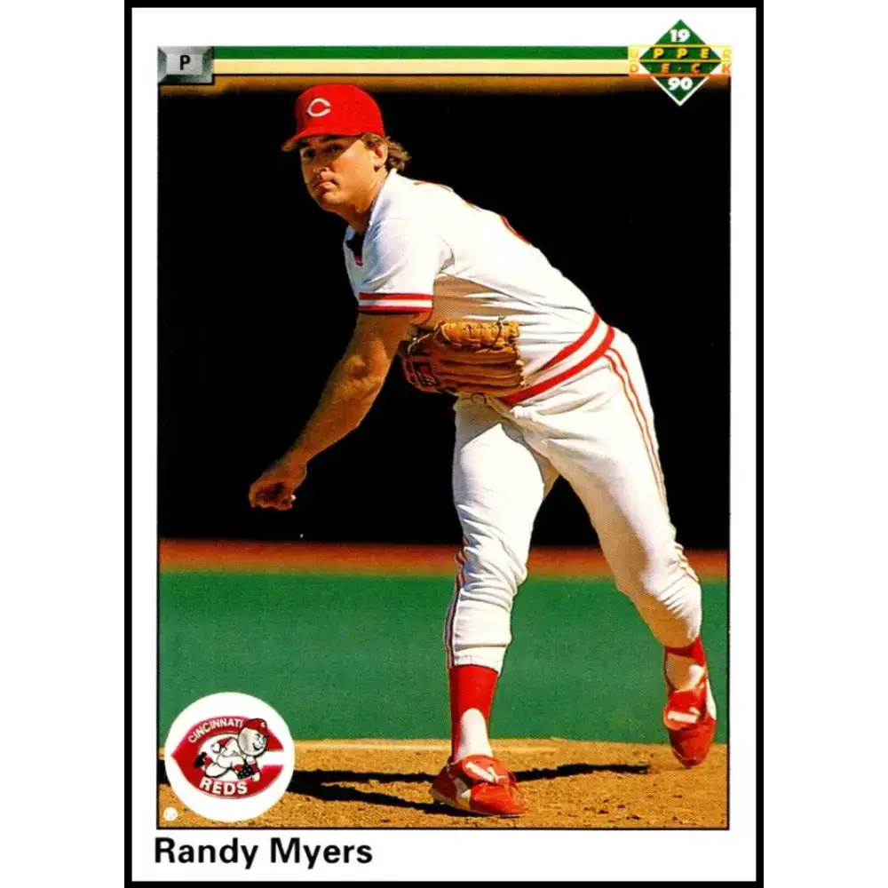 1990 Upper Deck #797 Randy Myers NM-MT Cincinnati Reds Baseball Card - Baseball Card Single