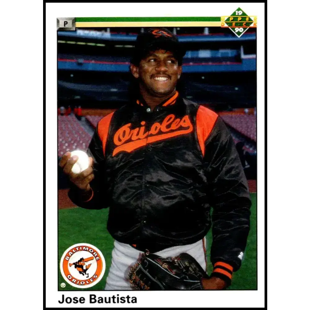 1990 Upper Deck #8 Jose Bautista NM-MT Baltimore Orioles Baseball Card - Baseball Card Single
