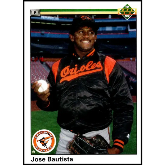 1990 Upper Deck #8 Jose Bautista NM-MT Baltimore Orioles Baseball Card - Baseball Card Single