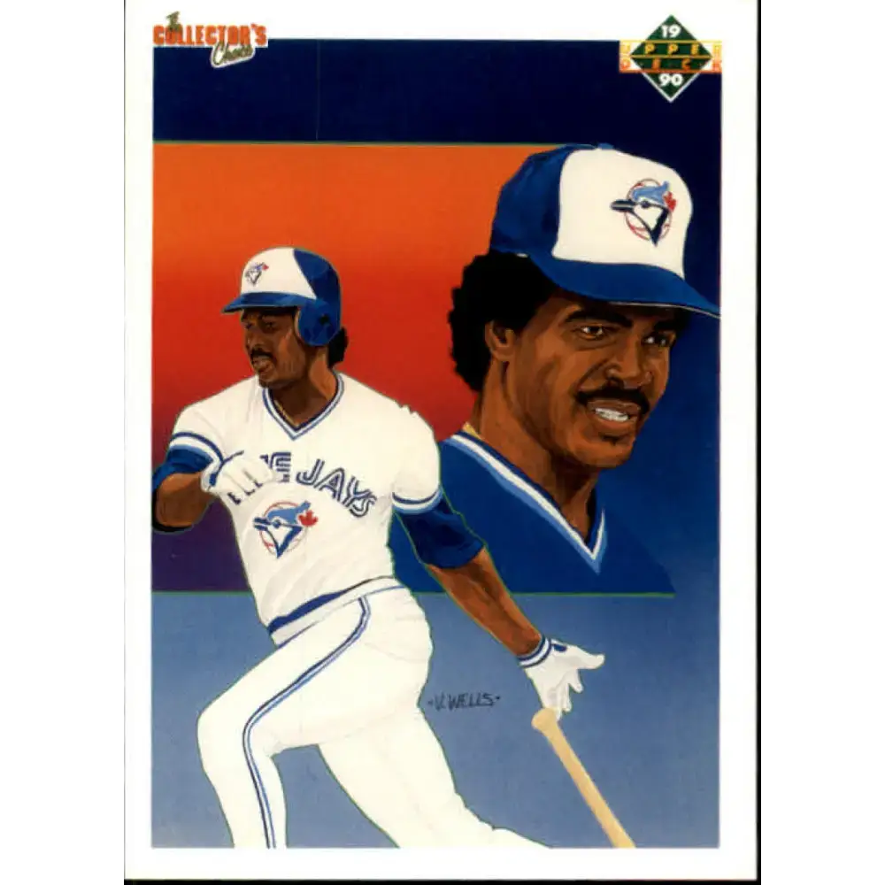 1990 Upper Deck #95 George Bell TC NM-MT Toronto Blue Jays Baseball Card - Baseball Card Single