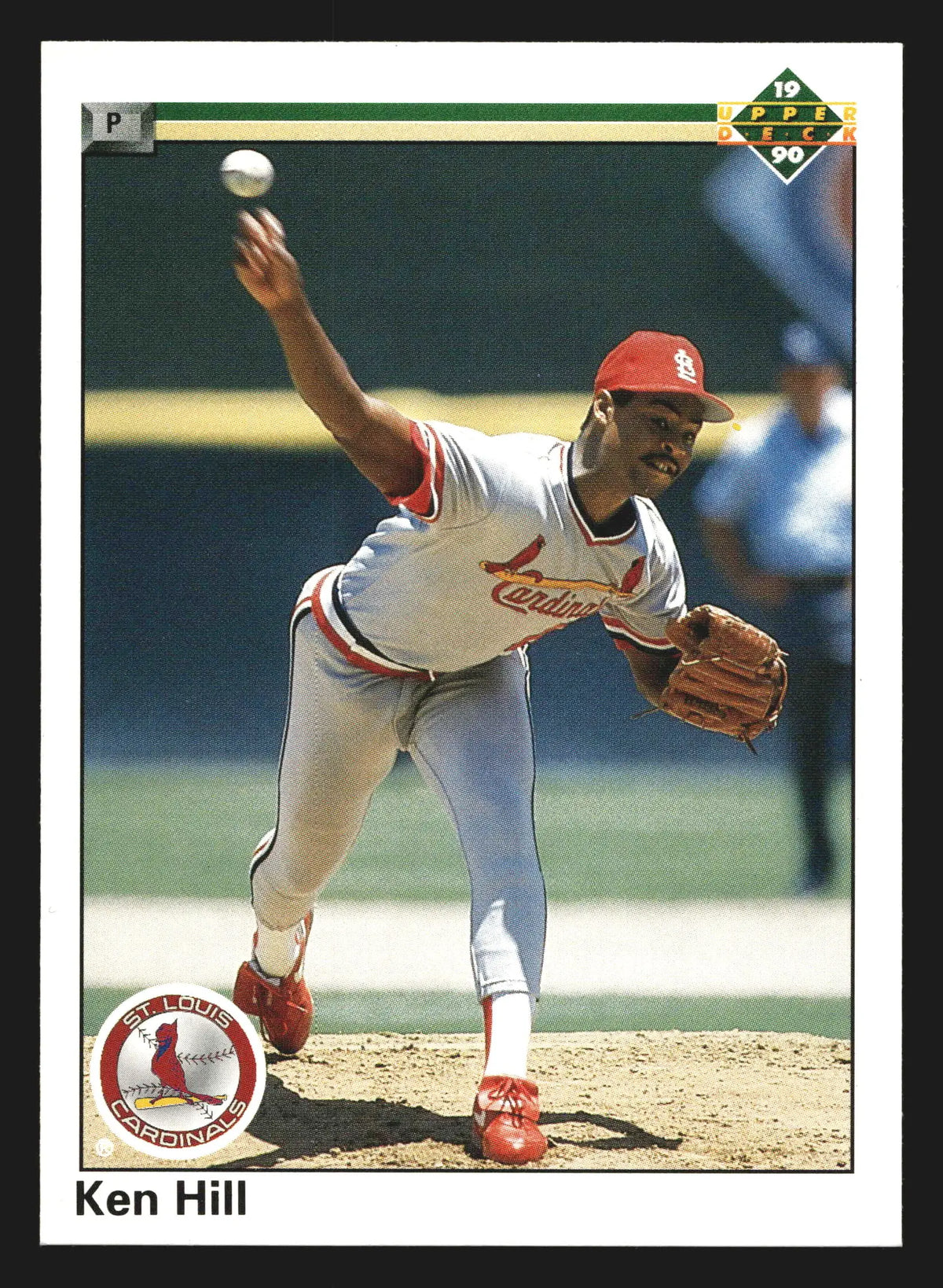 1990 Upper Deck Ken Hill #336 St. Louis Cardinals - Baseball Card Single