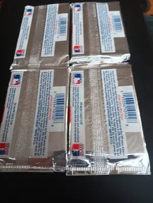 1990 Upper Deck - MLB Sealed Pack LOT. FOUR unopened packs. ⚾️ 💥 NRMT+ - Baseball Card Box