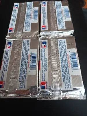 1990 Upper Deck - MLB Sealed Pack LOT. FOUR unopened packs. ⚾️ 💥 NRMT+ - Baseball Card Box