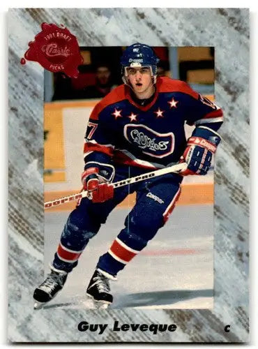 1991-92 Classic #36 Guy Leveque NM Near Mint ID:43379 - Hockey Card Single
