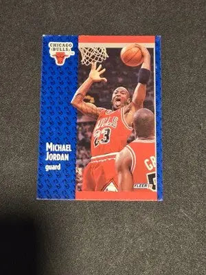 1991-92 Fleer #29 Michael Jordan - Basketball Card Single