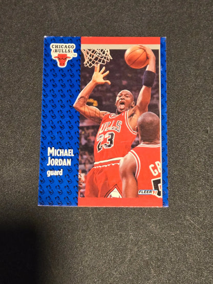 1991-92 Fleer #29 Michael Jordan - Trading Card