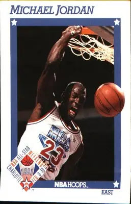 1991-92 Hoops #253 Michael Jordan - Basketball Card Single