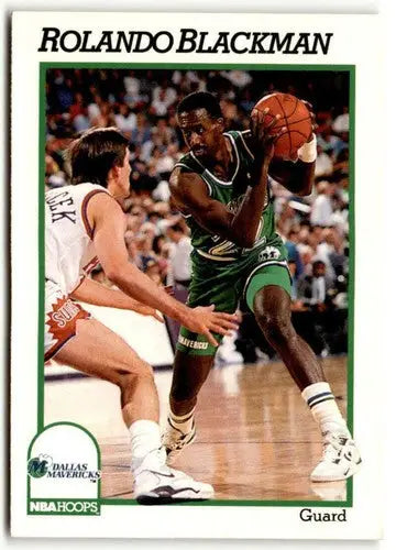 1991-92 Hoops #43 Rolando Blackman NM Near Mint Mavericks ID:41544 - Basketball Card Single