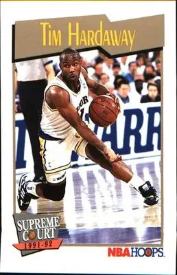 1991-92 Hoops #465 Tim Hardaway - Basketball Card Single