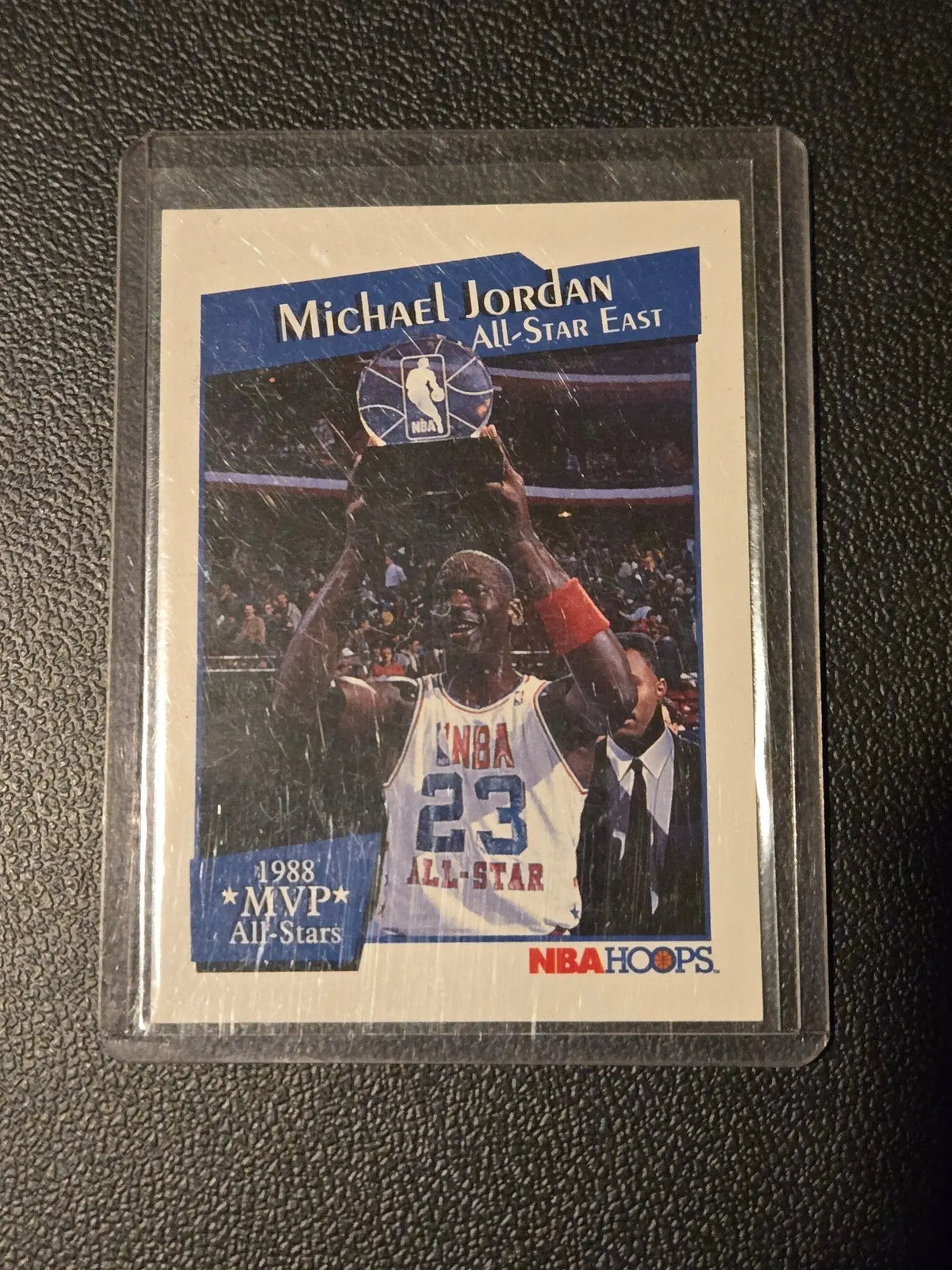 1991-92 Hoops #IX Michael Jordan MVP All-Stars - Basketball Card Single