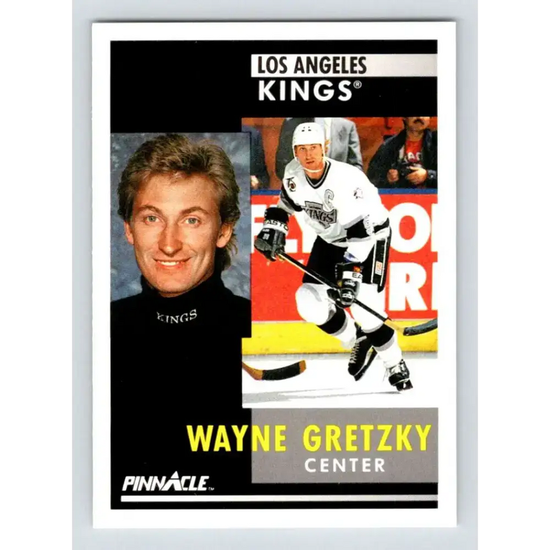 1991-92 Pinnacle #100 Wayne Gretzky NM-MT Los Angeles Kings Hockey Card - Hockey Card Single
