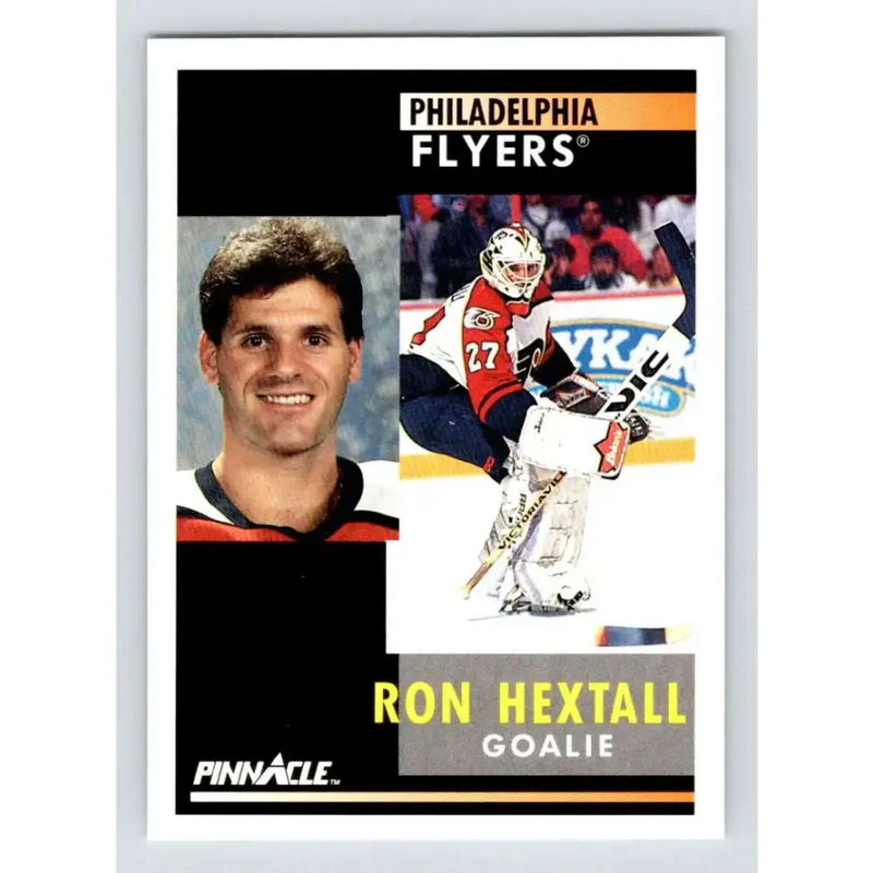 1991-92 Pinnacle #118 Ron Hextall NM-MT Philadelphia Flyers Hockey Card - Hockey Card Single