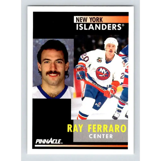 1991-92 Pinnacle #123 Ray Ferraro NM-MT New York Islanders Hockey Card - Hockey Card Single