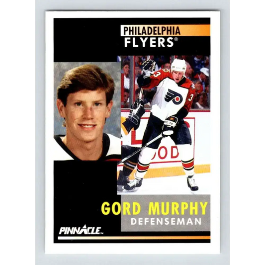 1991-92 Pinnacle #140 Gord Murphy NM-MT Philadelphia Flyers Hockey Card - Hockey Card Single