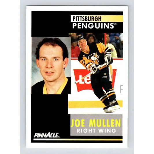 1991-92 Pinnacle #176 Joe Mullen NM-MT Pittsburgh Penguins Hockey Card - Hockey Card Single
