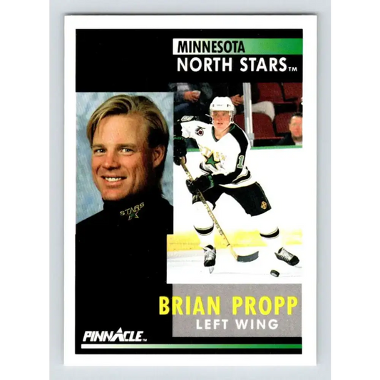 1991-92 Pinnacle #184 Brian Propp NM-MT Minnesota North Stars Hockey Card - Hockey Card Single
