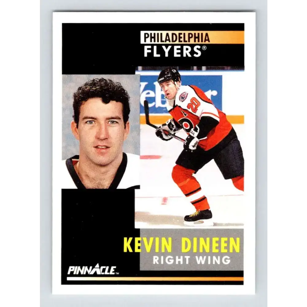 1991-92 Pinnacle #246 Kevin Dineen NM-MT Philadelphia Flyers Hockey Card - Hockey Card Single