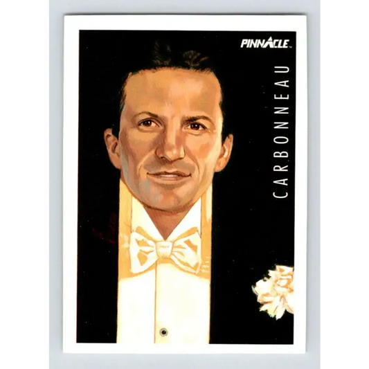 1991-92 Pinnacle #374 Guy Carbonneau GG NM-MT Montreal Canadiens Hockey Card - Hockey Card Single
