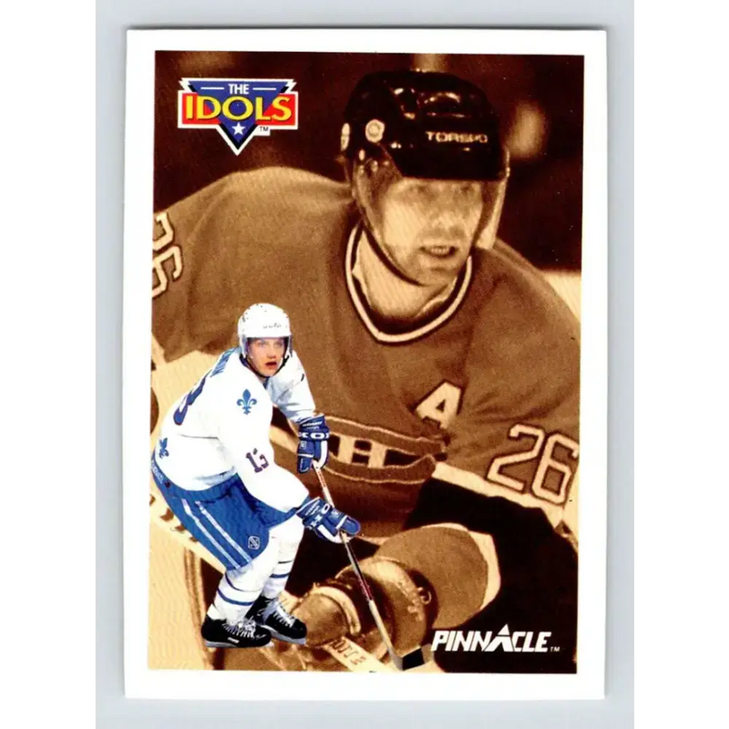 1991-92 Pinnacle #389 Mats Naslund/Mats Sundin NM-MT Quebec Nordiques Hockey Card - Hockey Card Single