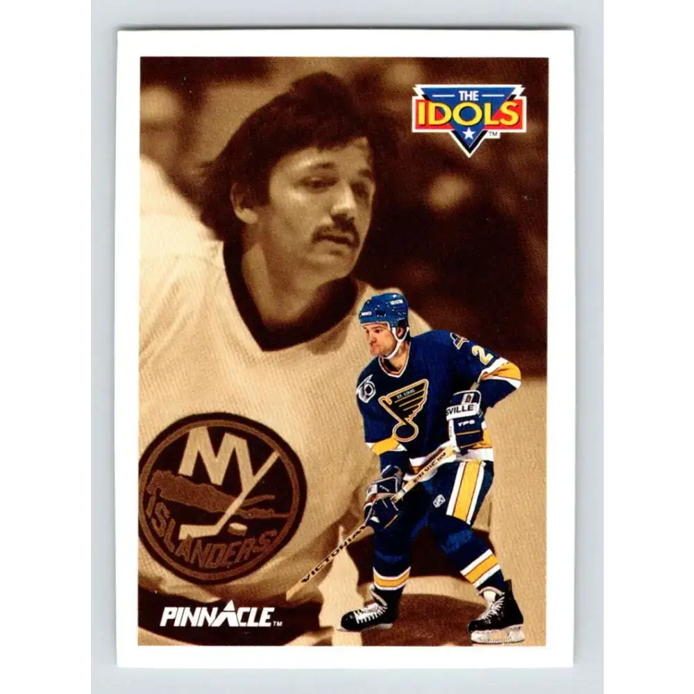 1991-92 Pinnacle #393 Rick Zombo/Glenn Resch NM-MT St. Louis Blues Hockey Card - Hockey Card Single