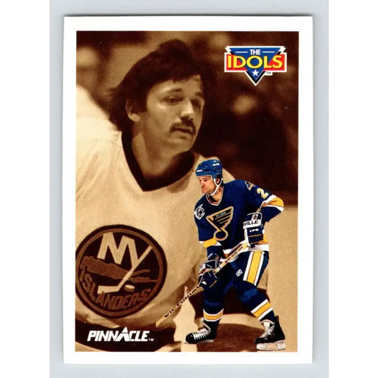1991-92 Pinnacle #393 Rick Zombo/Glenn Resch NM-MT St. Louis Blues Hockey Card - Hockey Card Single
