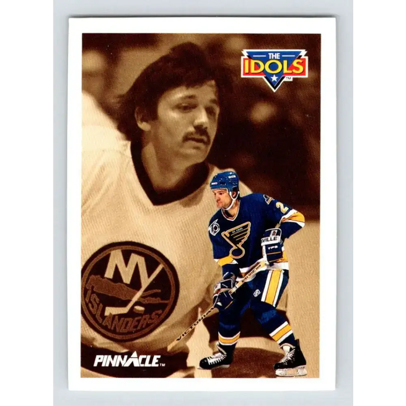 1991-92 Pinnacle #393 Rick Zombo/Glenn Resch NM-MT St. Louis Blues Hockey Card - Hockey Card Single