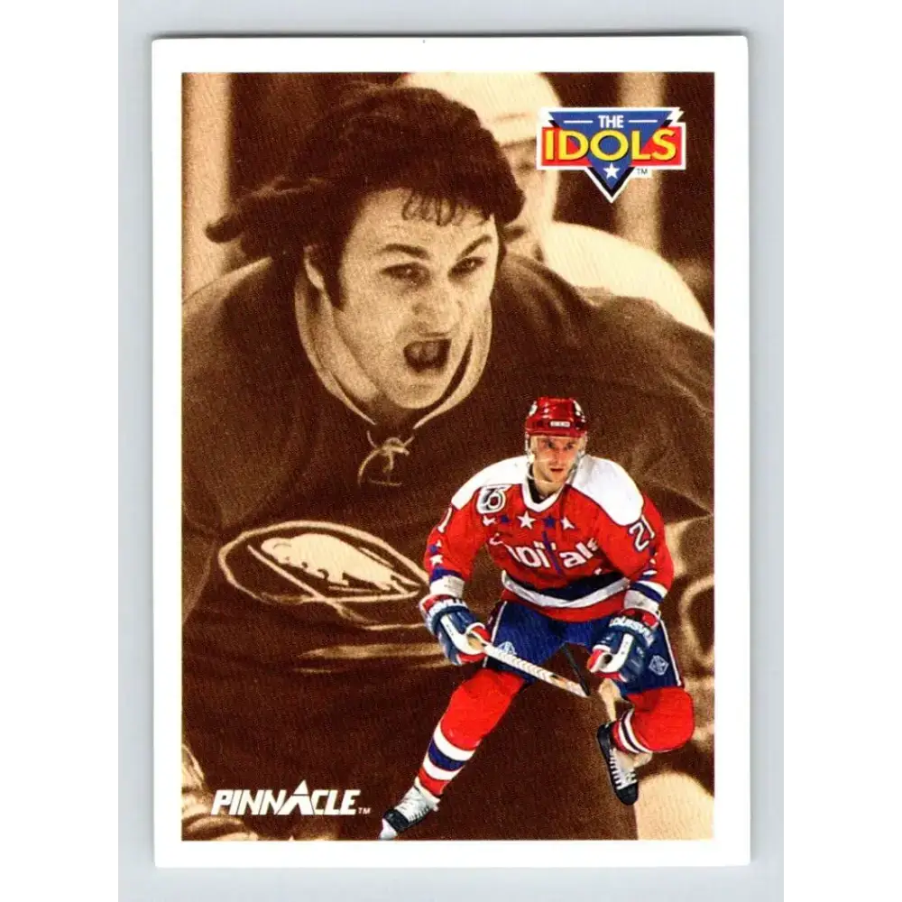1991-92 Pinnacle #394 Todd Krygier/Gilbert Perrault NM-MT Washington Capitals Hockey Card - Hockey Card Single