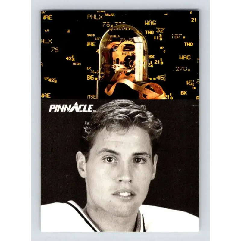 1991-92 Pinnacle #411 Paul Cavallini SL NM-MT St. Louis Blues Hockey Card - Hockey Card Single