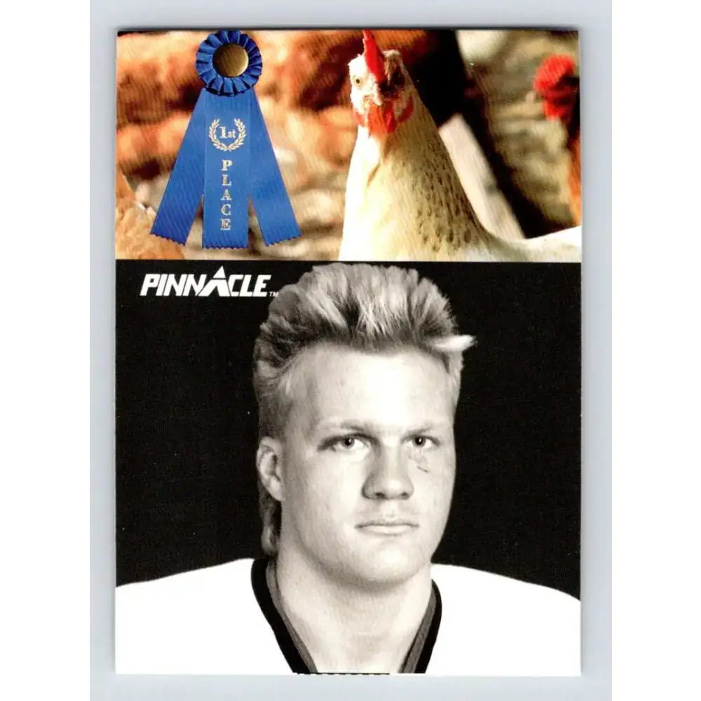 1991-92 Pinnacle #412 Link Gaetz SL NM-MT San Jose Sharks Hockey Card - Hockey Card Single