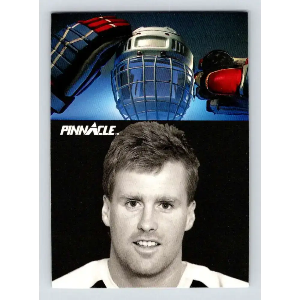 1991-92 Pinnacle #413 Dave Hannan SL NM-MT Toronto Maple Leafs Hockey Card - Hockey Card Single