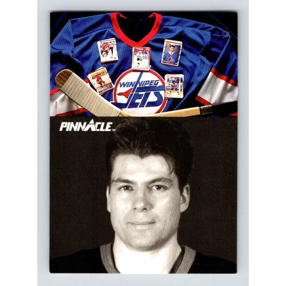 1991-92 Pinnacle #416 Pat Elynuik SL NM-MT Winnipeg Jets Hockey Card - Hockey Card Single