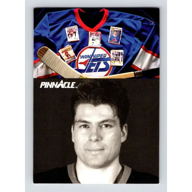 1991-92 Pinnacle #416 Pat Elynuik SL NM-MT Winnipeg Jets Hockey Card - Hockey Card Single