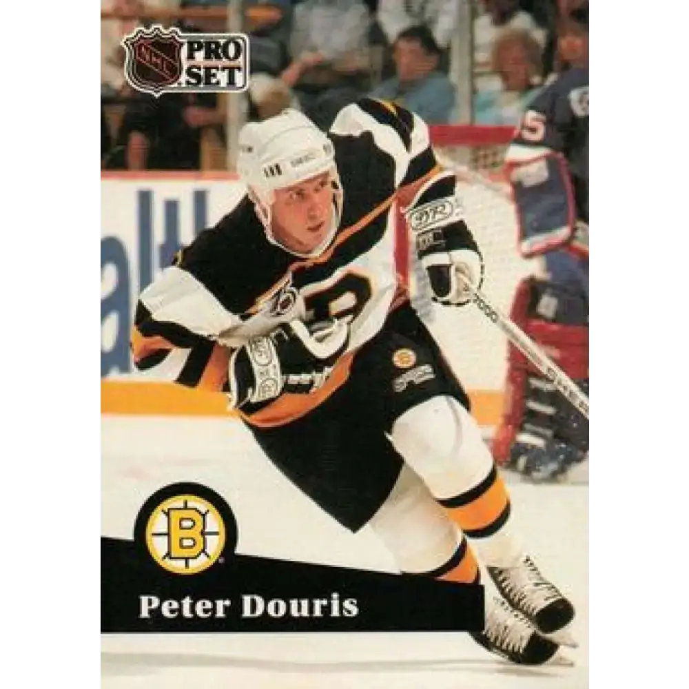 1991-92 Pro Set #347 Peter Douris NM-MT Boston Bruins Hockey Card - Hockey Card Single