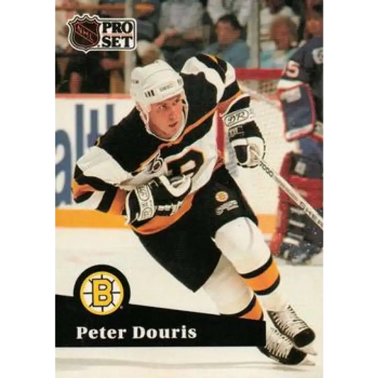 1991-92 Pro Set #347 Peter Douris NM-MT Boston Bruins Hockey Card - Hockey Card Single