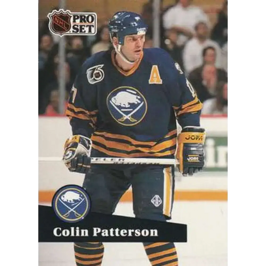 1991-92 Pro Set #356 Colin Patterson NM-MT Buffalo Sabres Hockey Card - Hockey Card Single