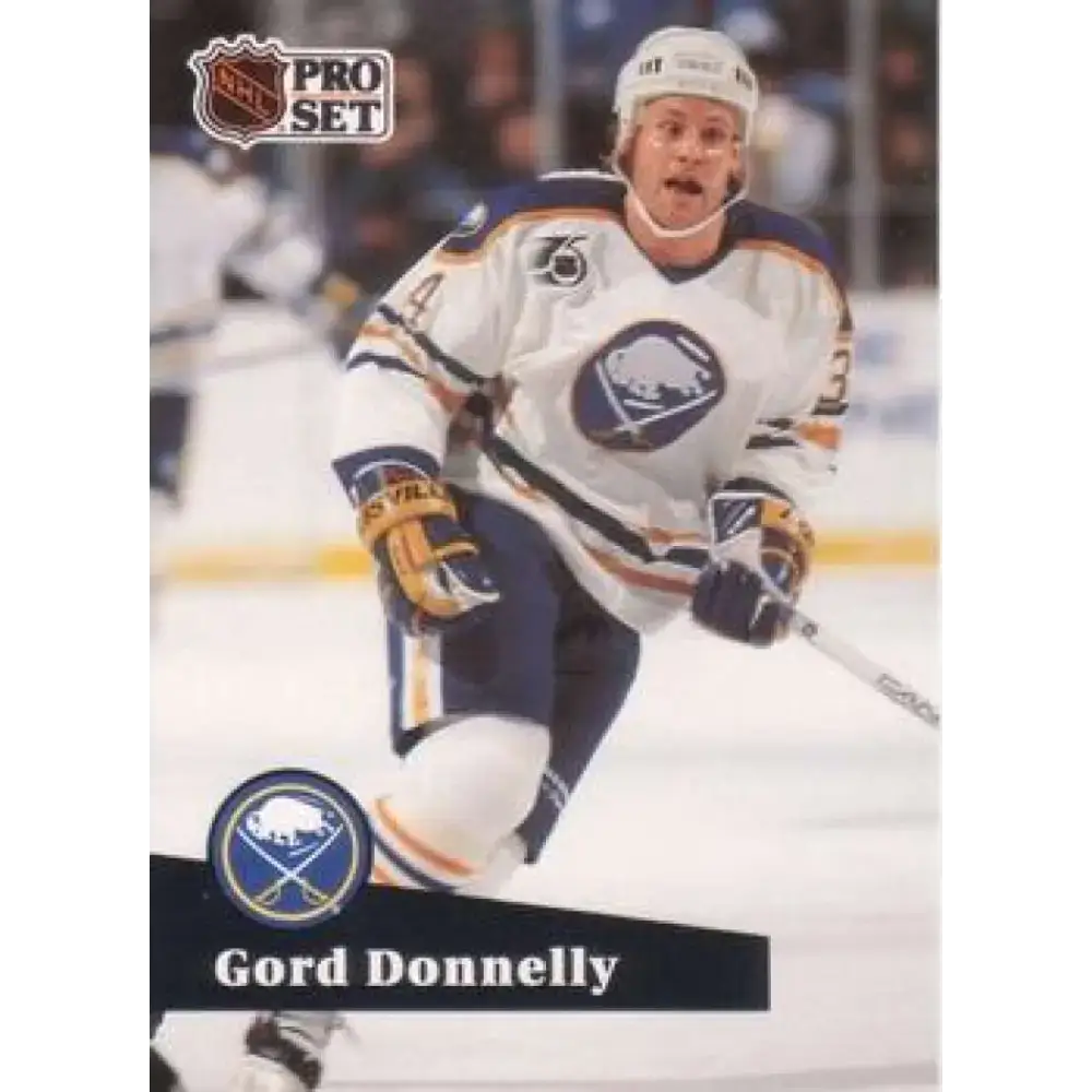 1991-92 Pro Set #357 Gord Donnelly NM-MT Buffalo Sabres Hockey Card - Hockey Card Single