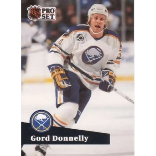 1991-92 Pro Set #357 Gord Donnelly NM-MT Buffalo Sabres Hockey Card - Hockey Card Single