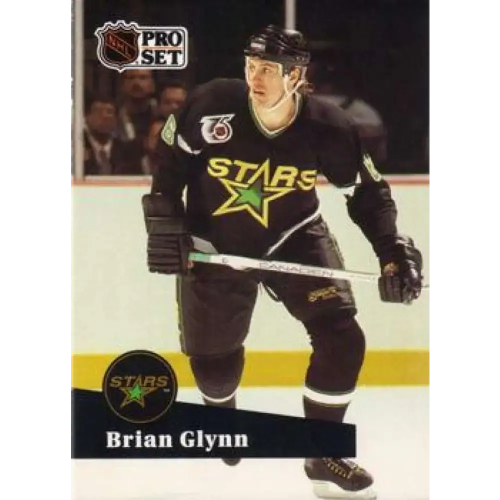 1991-92 Pro Set #406 Brian Glynn NM-MT Minnesota North Stars Hockey Card - Hockey Card Single