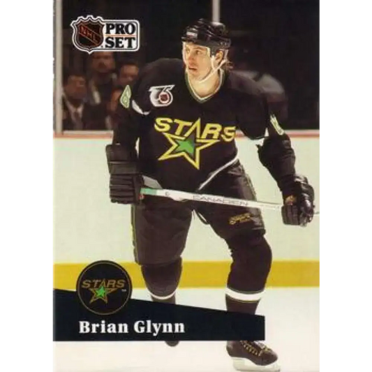 1991-92 Pro Set #406 Brian Glynn NM-MT Minnesota North Stars Hockey Card - Hockey Card Single