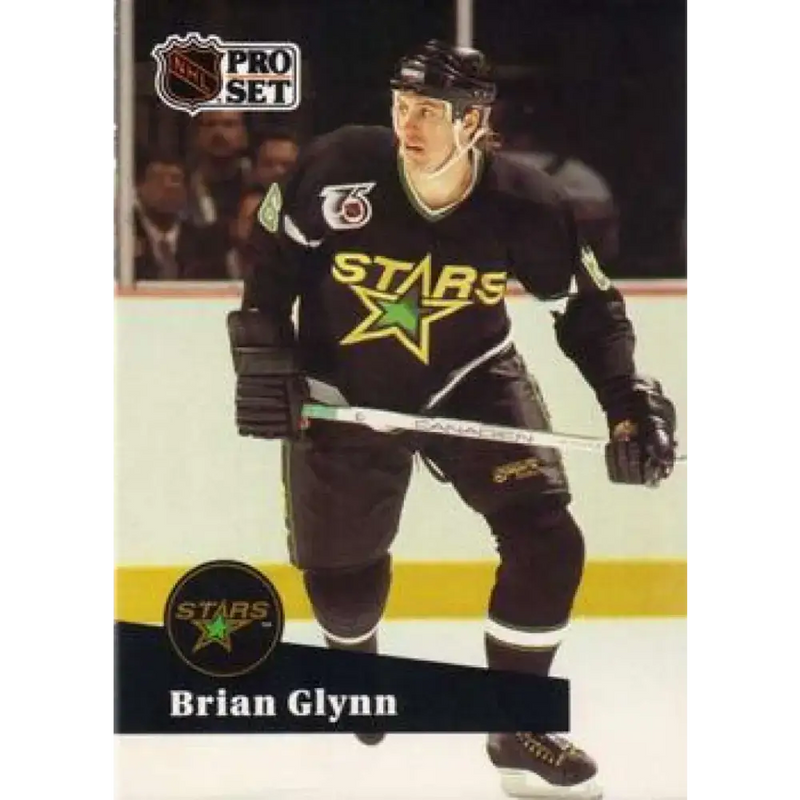1991-92 Pro Set #406 Brian Glynn NM-MT Minnesota North Stars Hockey Card - Hockey Card Single