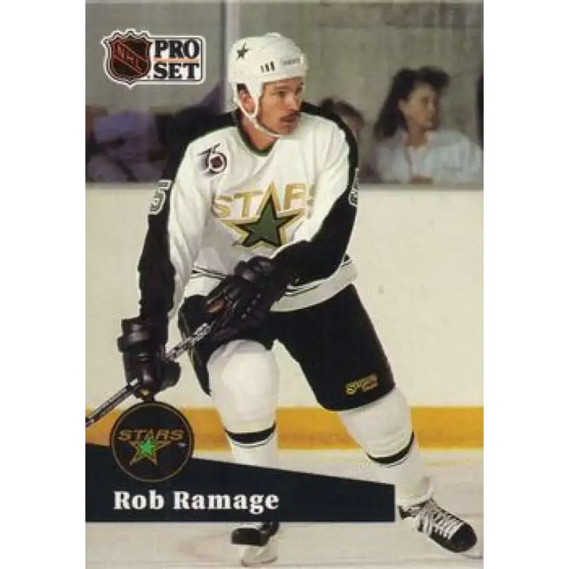 1991-92 Pro Set #407 Rob Ramage NM-MT Minnesota North Stars Hockey Card - Hockey Card Single
