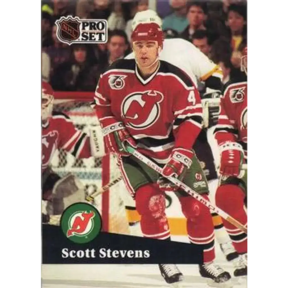 1991-92 Pro Set #423 Scott Stevens NM-MT New Jersey Devils Hockey Card - Hockey Card Single