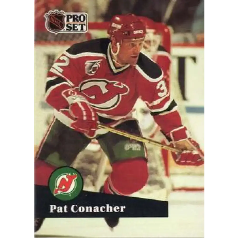 1991-92 Pro Set #427 Pat Conacher NM-MT New Jersey Devils Hockey Card - Hockey Card Single