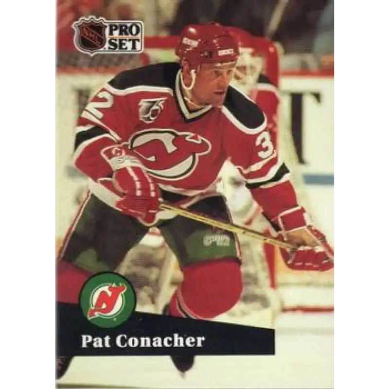 1991-92 Pro Set #427 Pat Conacher NM-MT New Jersey Devils Hockey Card - Hockey Card Single