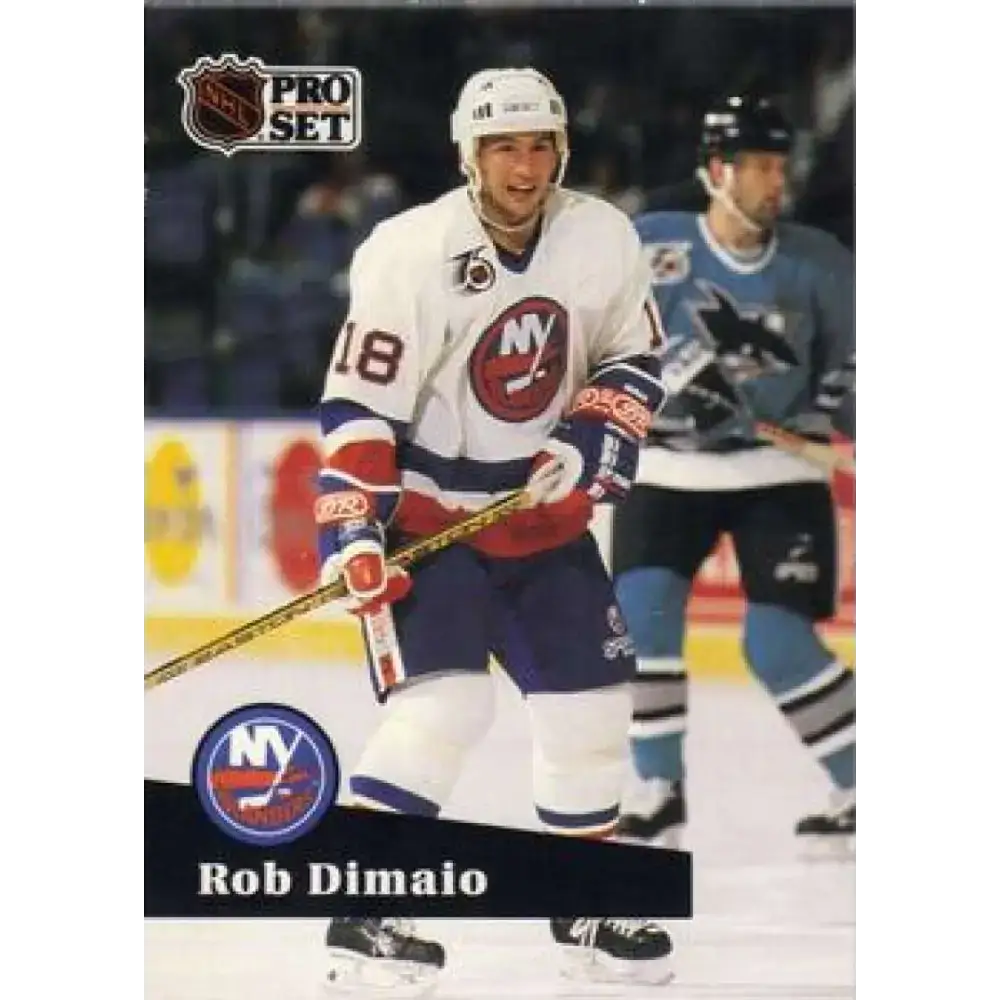 1991-92 Pro Set #430 Rob DiMaio NM-MT New York Islanders Hockey Card - Hockey Card Single
