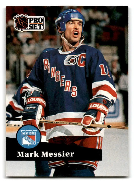 1991-92 Pro Set #439 Mark Messier - Hockey Card Single