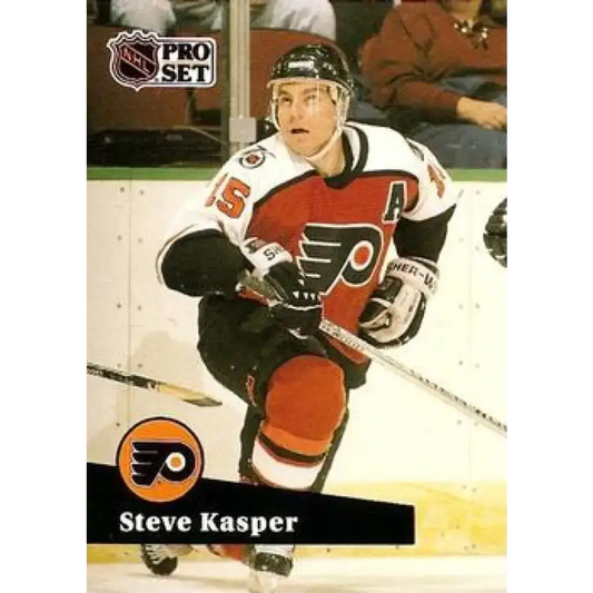 1991-92 Pro Set #449 Steve Kasper NM-MT Philadelphia Flyers Hockey Card - Hockey Card Single