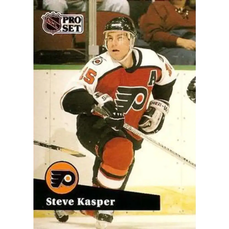 1991-92 Pro Set #449 Steve Kasper NM-MT Philadelphia Flyers Hockey Card - Hockey Card Single