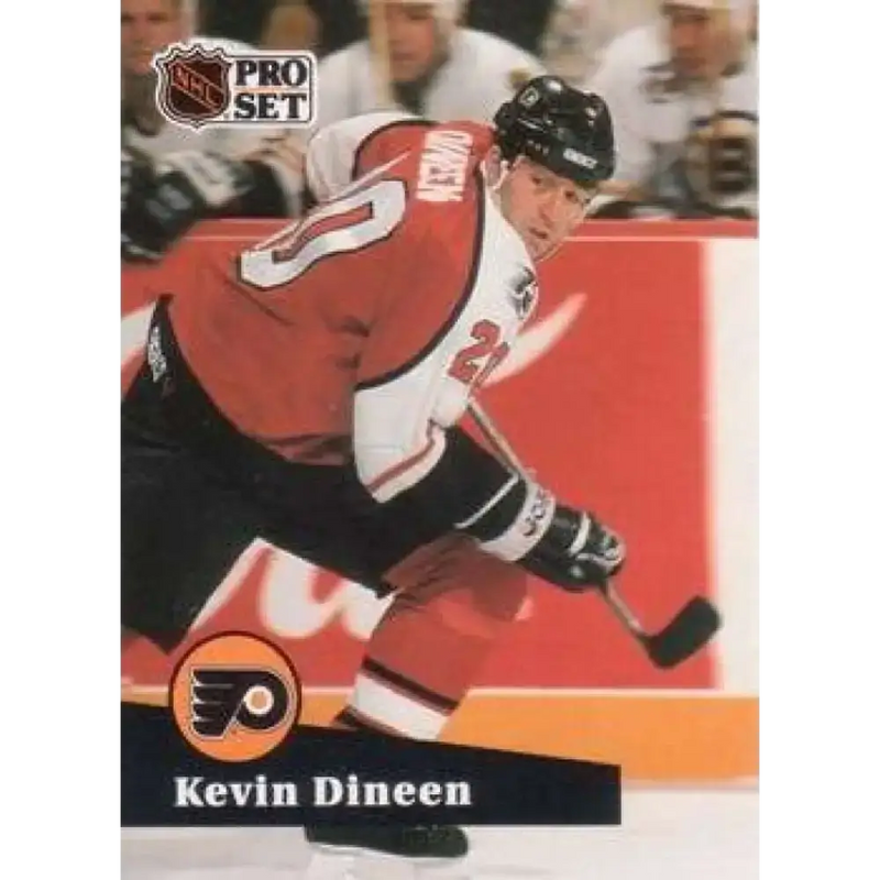 1991-92 Pro Set #451 Kevin Dineen NM-MT Philadelphia Flyers Hockey Card - Hockey Card Single