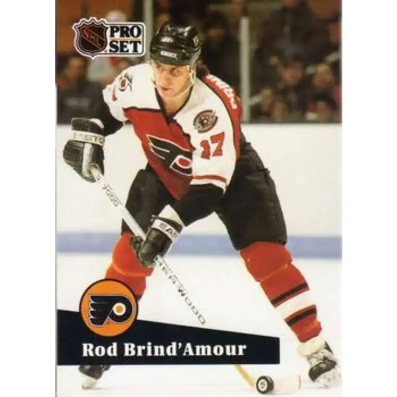 1991-92 Pro Set #453 Rod Brind’Amour NM-MT Philadelphia Flyers Hockey Card - Hockey Card Single